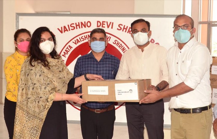 SMVD Shrine Board supports Katra and Panthal Blocks for establishing COVID Care Centres